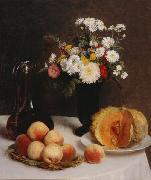 Flowers and Fruit Henri Fantin-Latour